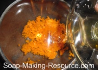 Adding Honey to Carrots Adding Honey to Carrots