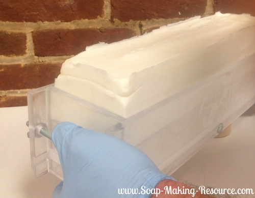 Removing the Beeswax Soap from our No-line Mold Removing the Beeswax Soap from our No-line Mold