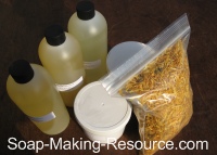 Calendula Soap Recipe Kit