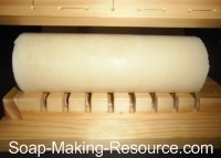 Cutting Cylinder Soap Log with Wire Soap Loaf Cutter