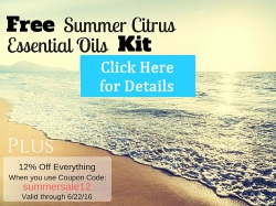 Free Summer Citrus Essential Oils Kit Event