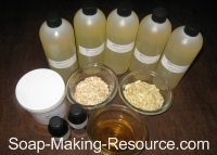 Honey Oatmeal Soap Recipe Kit Honey Oatmeal Soap Recipe Kit
