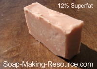 Madder Root Soap 12% Superfat