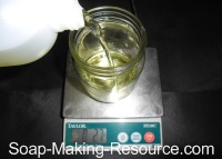 Measuring Grapeseed Oil Measuring Grapeseed Oil