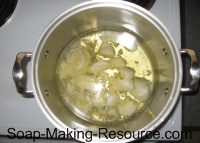 Oils Melting on Cook-top