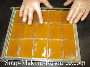 Placing the Divider Set into the Mold Placing the Divider Set into the Mold