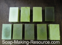 All Spirulina Soap Batches All Spirulina Soap Batches