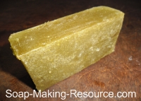 Soap Colored with Spirulina Infused Lye Solution Soap Colored with Spirulina Infused Lye Solution
