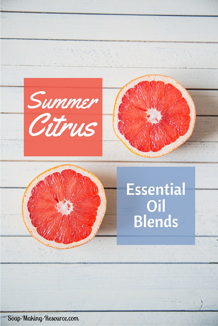 Summer Citrus Essential Oil Blends