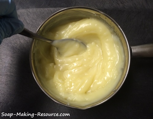Thoroughly Mixing the Tea Tree Oil Ointment Recipe