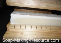 Cutting Soap with Wire Soap Loaf Cutter Cutting Soap with Wire Soap Loaf Cutter
