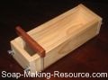 wooden soap mold