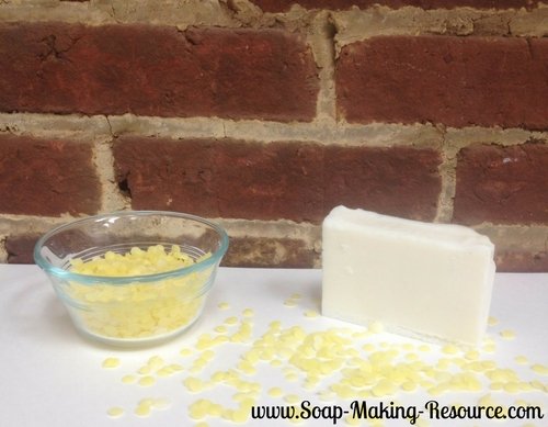 Finished Beeswax Soap