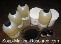Charcoal Soap Recipe Kit