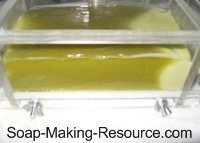 Comfrey Soap Going Through Gel Phase Comfrey Soap Going Through Gel Phase