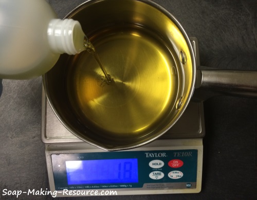 Adding the Liquid Carrier Oils