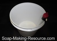 Taking Lye Solution Temperature Taking Lye Solution Temperature