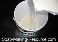 Measuring Oat Milk Measuring Oat Milk