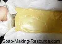 Removing Lotion Bar From Mold