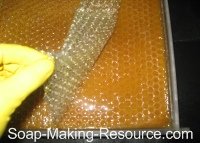 Removing Top Layer of Bubble Wrap