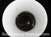 Spirulina Soaking in Lye Solution