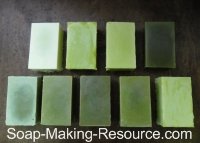 All Spirulina Soap Batches