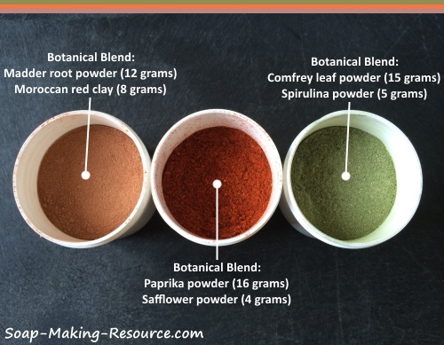 3 Unique Botanical Blends