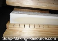 Cutting Soap with Wire Soap Loaf Cutter