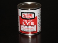 RED CROWN High Test Lye for Making Award-Winning Handcrafted Soaps 2 lb.  (1, Food Grade)