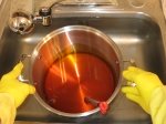 heating up cold process soap making oils