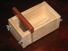 two pound wooden soap mold